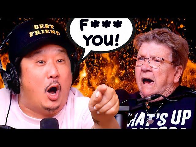 Angry Grandma DESTROYS Bobby Lee