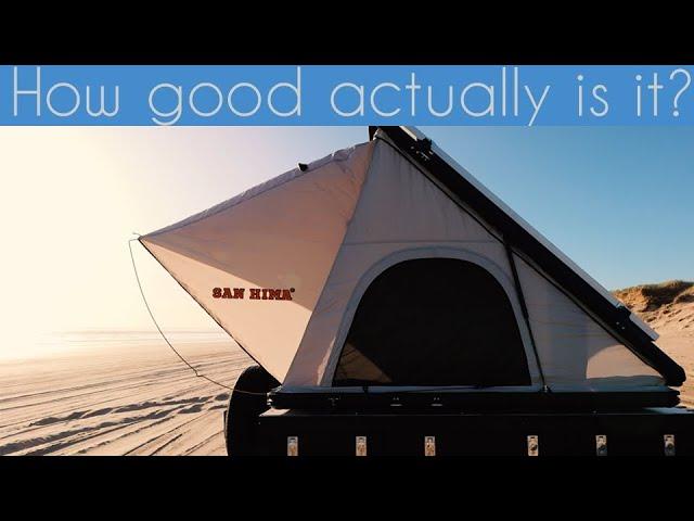 SAN HIMA Kalbarri Roof Top Tent REVIEW - Pros and Cons