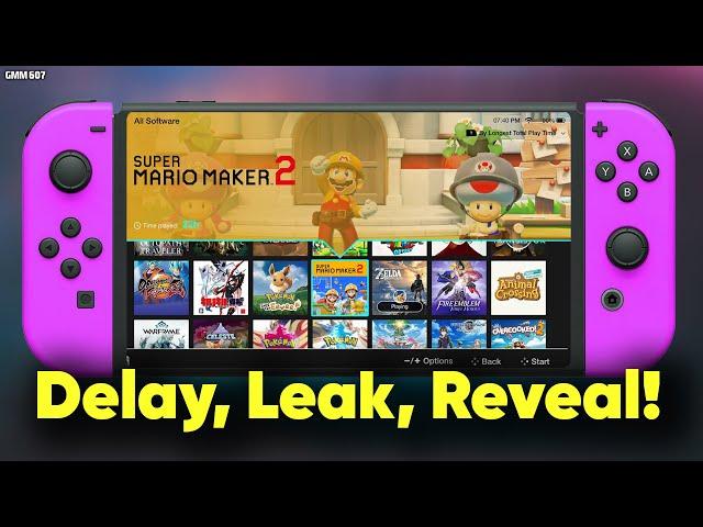 New Nintendo Switch News!! Delay, Leak, Reveal