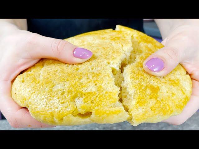 Sie können kein Brot mehr kaufen! Direkt in der Pfanne kein Backofen! Unglaublich gut!