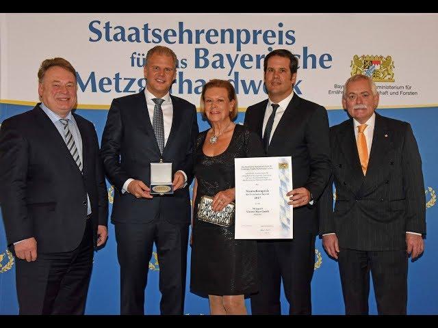 Vinzenzmurr erhält Staatsehrenpreis für Metzger