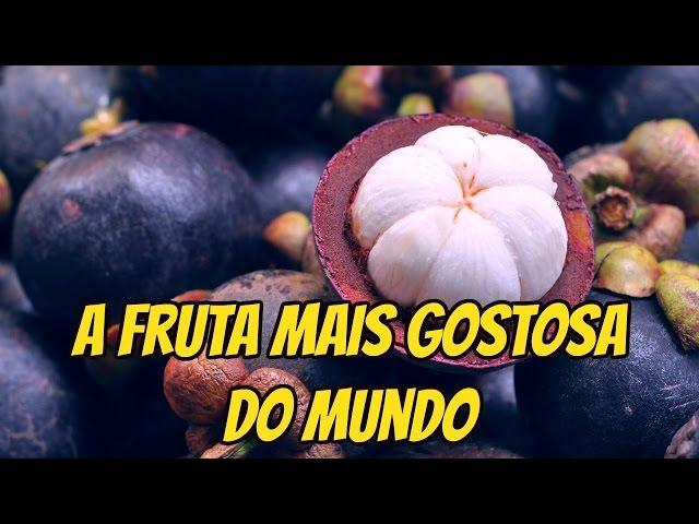 A FRUTA MAIS GOSTOSA DO MUNDO - MANGOSTÃO - GARCINIA MANGOSTANA