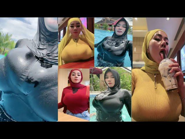 BAR BAR SEKALI VIDIO TIKTOK TANTE GUNUNG GEDE 2022 |Jilbab Ketat