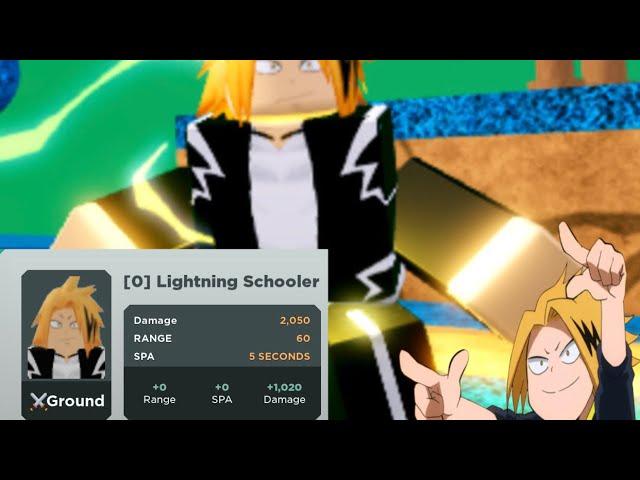 Roblox Astd Denki Kaminari Showcase