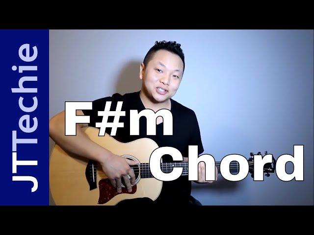 How to Play F#m Chord on Acoustic Guitar | F Sharp Minor Chord