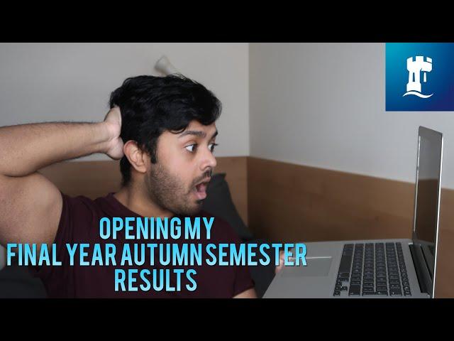 Opening My FINAL YEAR University Results Reaction - University of Nottingham (Autumn Semester)