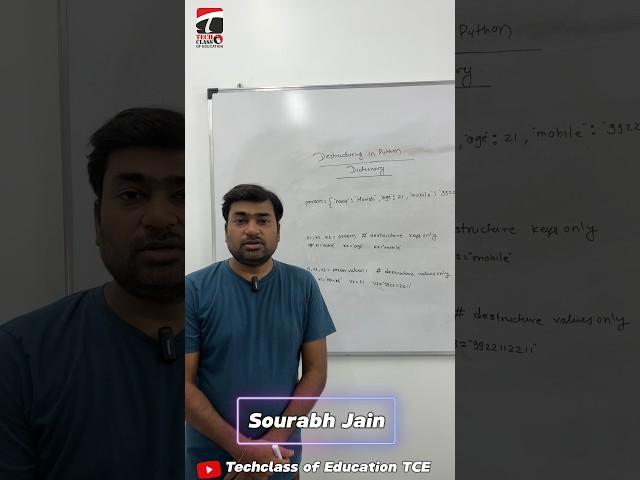 How to Destructure Python Dictionaries Like a Pro #shortvideo #viralvideo