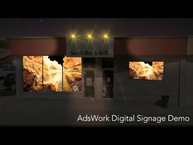 AdsWork Digital Signage Demo