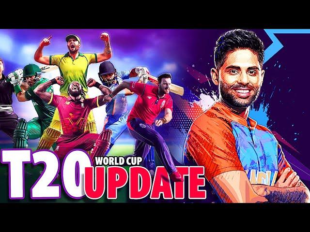 T20 World Cup UPDATE | WCC3 and DREAM CRICKET 24  | full Review