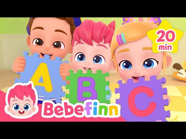 Bebefinn ABC Song + more nursery rhymes | Alphabet Songs for Kids | Compilation