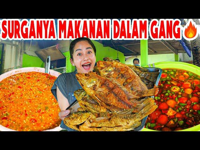 NEMU WARUNG LEGEND SEJAK 1999 DI DALAM GANG SEMPIT - SEMUA SAMBELNYA GRATEEESSSSS!!