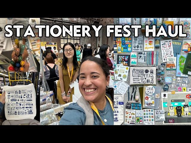 HUGE NYC Stationery Fest Haul 2024 | Unboxing