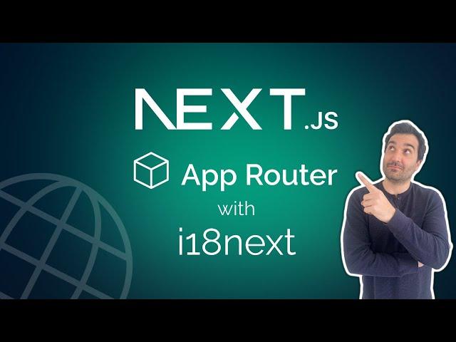 Next.js App Router with i18next (Internationalization Tutorial)