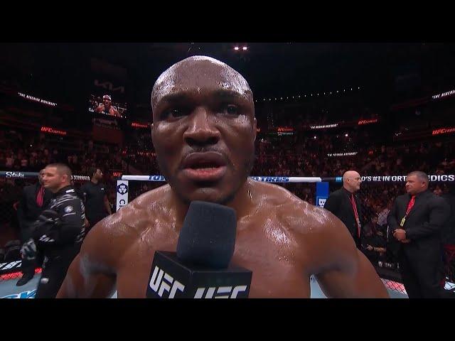 UFC Атланта: Усман и Бакли - Слова после боя