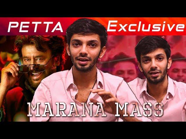 Marana Mass interview with Anirudh | Petta BGM | Superstar Rajinikanth | Part 1