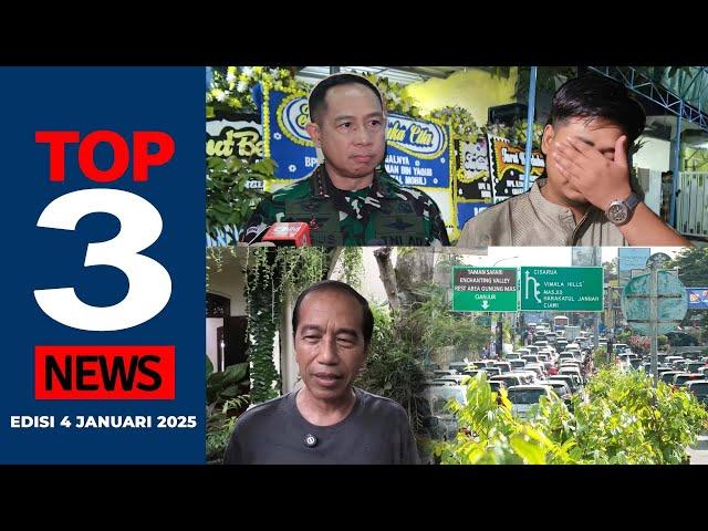 Panglima TNI soal Penembakan, Ketua KPK soal Jokowi, Suasana Puncak usai Libur Tahun baru [TOP3NEWS]