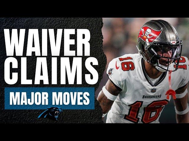 Panthers Make SHOCKING Waiver Moves & Practice Squad Revealed!  | LIVE Reaction