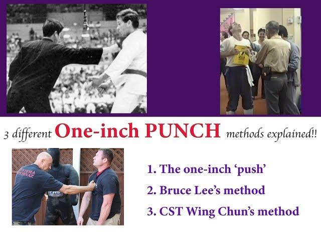 1-inch punch!! BRUCE LEE and WING CHUN methods explained