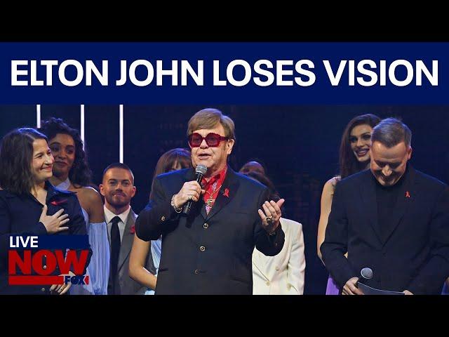 Elton John loses eyesight due to infection |  LiveNOW from FOX