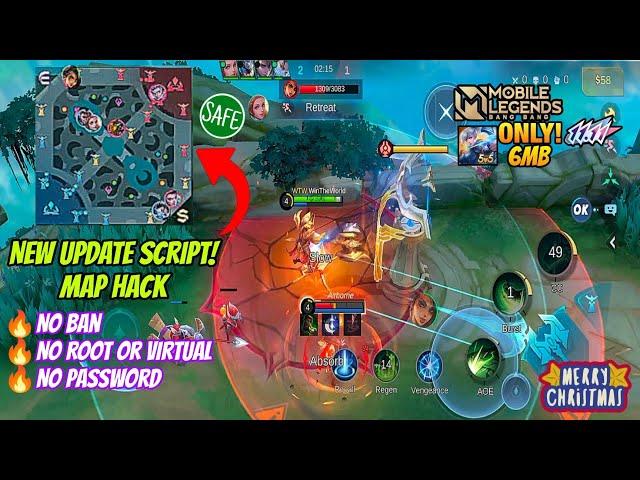 NEW Script Mobile Legends Map Hack | No Ban No Password | Work All Android Version