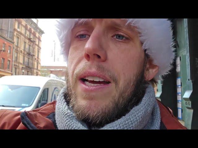 NYC Live Stream - Walking Manhattan hitting popups having fun street walking Christmas 