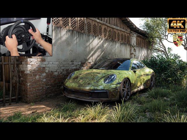 Rebuilding PORSHE 911 CARRERA S - Forza Horizon 5 - Thrustmaster T300RS Gameplay.