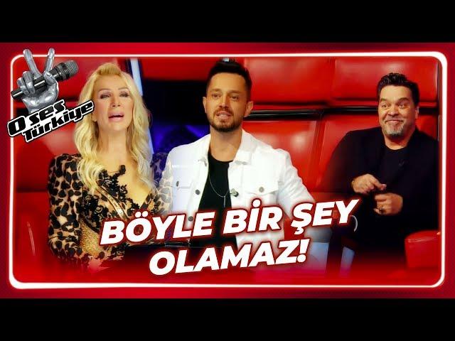 Four juries turned and the studio was in shock | The Voice Turkey | Episode 1