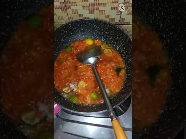 Resep sambal merah padang