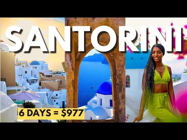 Is Santorini Greece WORTH the VISIT? | 2025 Greece Travel Vlog