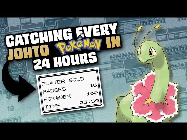 HOW EASILY CAN YOU CATCH EVERY POKEMON IN GOLD/SILVER/CRYSTAL?