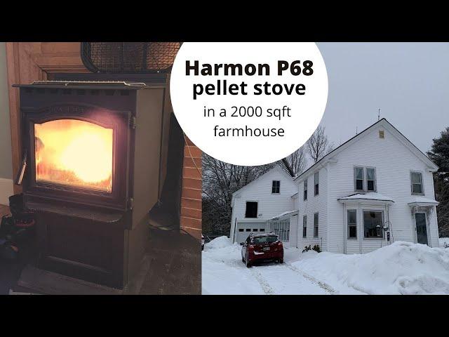 Can You Heat a 2000 sqft House With One Pellet Stove? (Harman P68 Review)