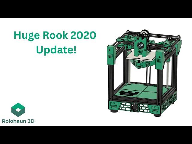 Massive Update to the beginner friendly CoreXY Rook 2020 MK2 3D Printer