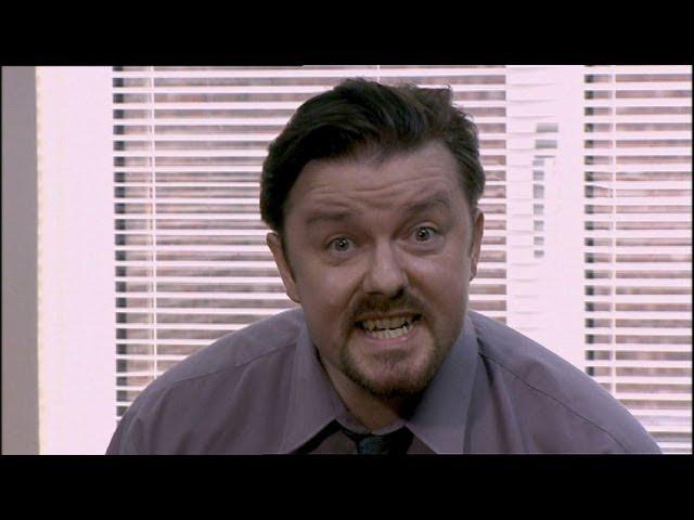 David Brent Speech Fail | The Office | BBC