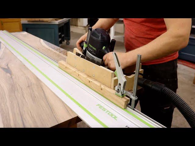  "Behind the Scenes: Making a Fish Scale Effect. Router Jig | DIY"