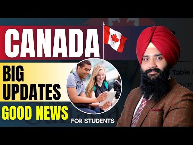 Canada Good News for Students | Canada Big Updates | Canada Updated Visa Trend And Processing Time