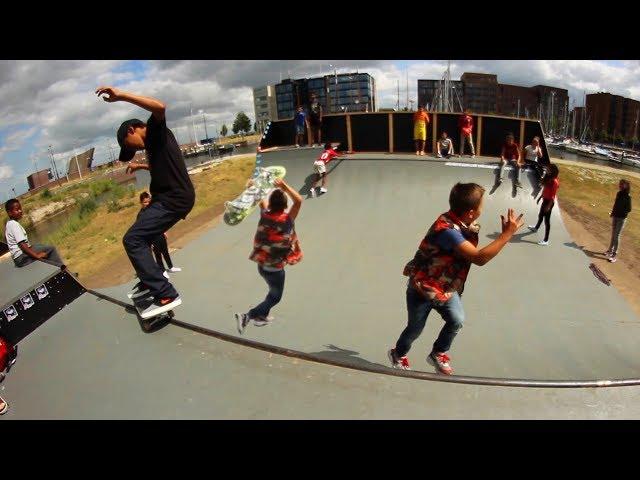 Don't dump your kids at the skatepark.