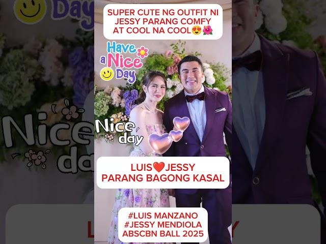 LUIS LUCKY MANZANO: JESSY PRETTY SWEET COUPLE MAY WEDDING VIBES. #lucky #wedding #short #shorts