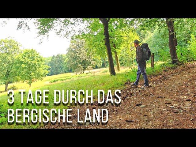 3 Tage durch das wundervolle Bergische Land | Natur in NRW | 2023 | Jörg Müller