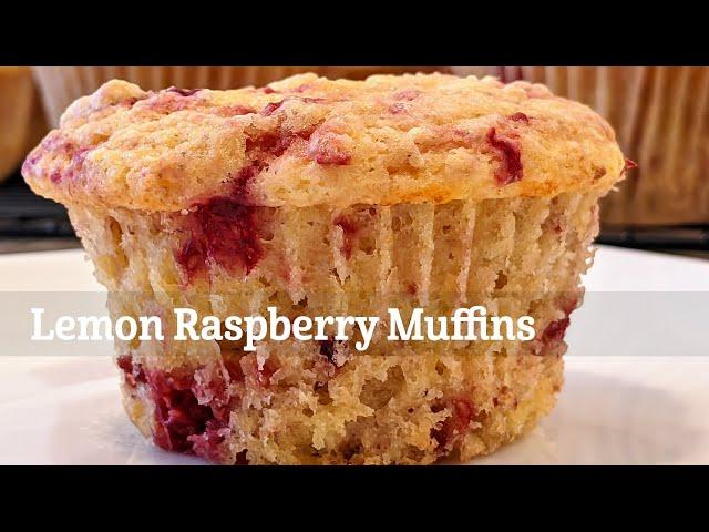 Lemon Raspberry Muffins