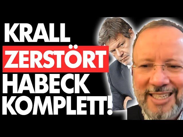 ZERSTÖRT! Markus Krall Abrechnung mit Robert Habeck!