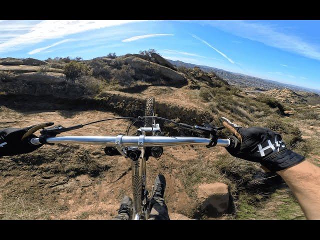 Maintenance on the craziest mountain bike trail in SoCal