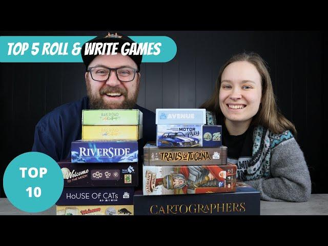 Top 5 Roll & Write Games