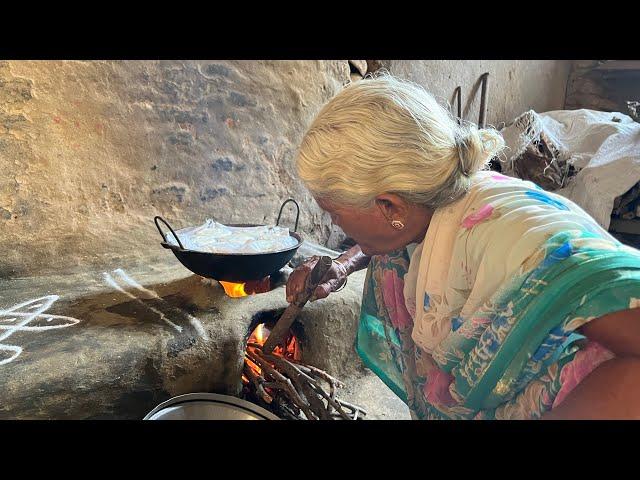 Grandma Daily Routine// Healthy breakfast// Village Lifestyle // Traditional cooking