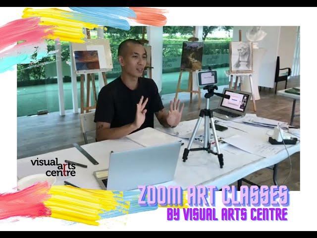 Visual Arts Centre Zoom Art Classes 2021 - Learn Acrylic Painting, Drawing and Sketching and More!