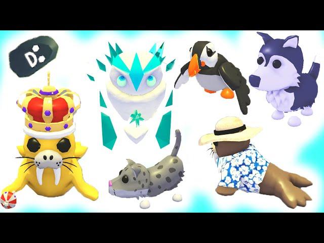 NEW Adopt Me Winter Pets + Surprise Walrus Box