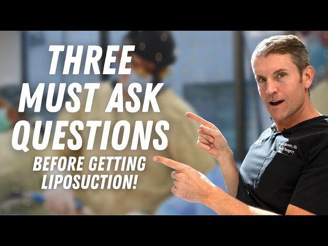 Must Ask Questions Before Getting Liposuction! | Barrett