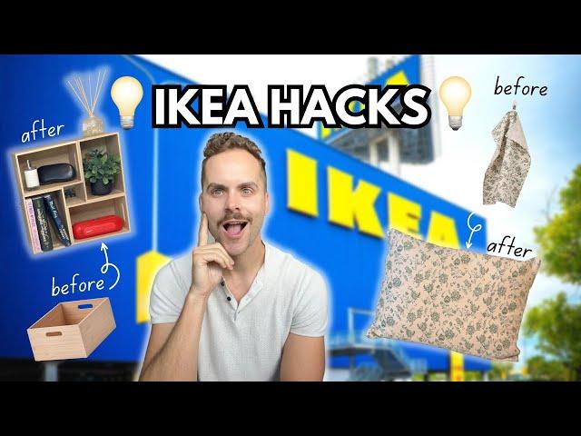DIY IKEA HACKS | Affordable + Stylish DIY Home Decor Hacks