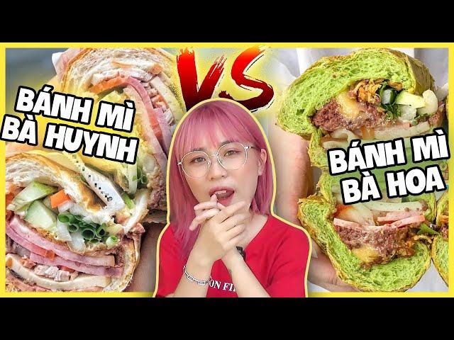 Review bánh mì đắt nhất Sài Gòn. My bánh mì, bánh mì bà Huynh vs bánh mì Huynh Hoa?! WHAT THE FOOD