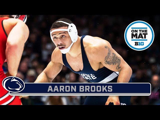 Aaron Brooks' Quest to Become a 4-Time National Champ | Penn State Wrestling | On The Mat