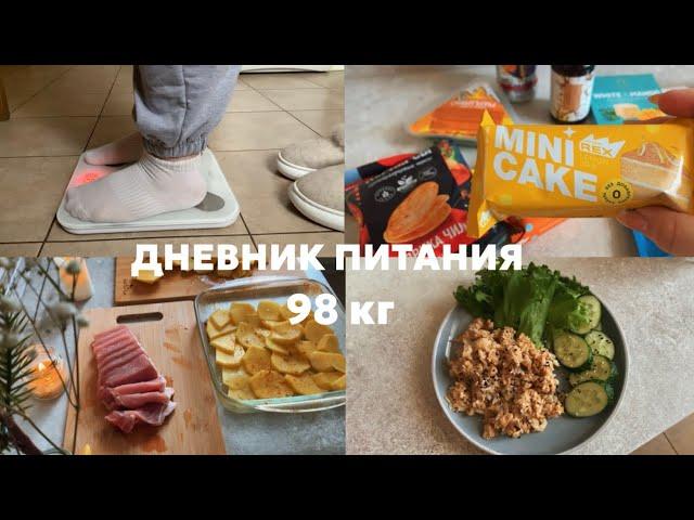 15. Дневник питания. Восстановление после РПП (98 кг) + GRWM